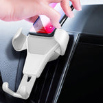 Litchi Texture Gravity Car Mount Phone Holder, Litchi Texture(White), Litchi Texture(Black)