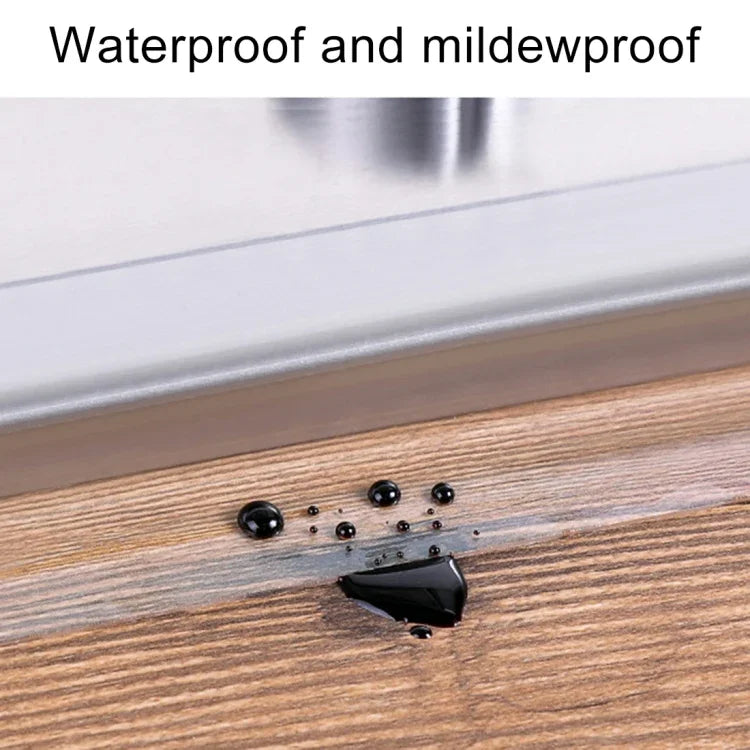 Acrylic Rubber Kitchen and Bathroom Waterproof Moisture-proof Tape Mildew Proof Stickers Size: 2cm x 3m, Thickness: 0.5mm, 2cm x 3m