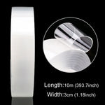 Acrylic Rubber Kitchen and Bathroom Waterproof Moisture-proof Tape Mildew Proof Stickers Size: 3cm x 10m, Thickness: 0.5mm, 3cm x 10m