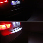 2 PCS License Plate Light with 24 SMD-3528 Lamps for Peugeot Citroen (White Light), For Peugeot Citroen