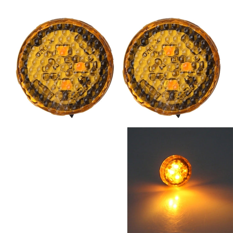 2 PCS Car Door Anti-collision Warning Strobe Light (Red Light), Colorful Light, Yellow Light, Red Light, Blue Light