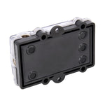 Car Auto 60A 1 in 3 Ways Glass Fuse Holder Blade Fuse Holder for Car Audio Amplifier, 1 in 3