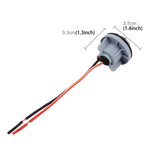2 PCS Car Auto LED Bulb Socket Holder (No Including Light), 1156, 1157, 7440, 7443, 9005, 9006, H1/H3, H4, H7, H8/H11, T10