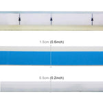 2 PCS 30cm DC12V 4.2W Ultra-thin Car Auto Double Colors Turn Lights / Running Lights, with LED SMD-2835 Lamp Beads (Turn Lights: Yellow Light; Running Lights: Ice Blue Light), Turn Lights: Yellow Light; Running Lights: Ice Blue Light