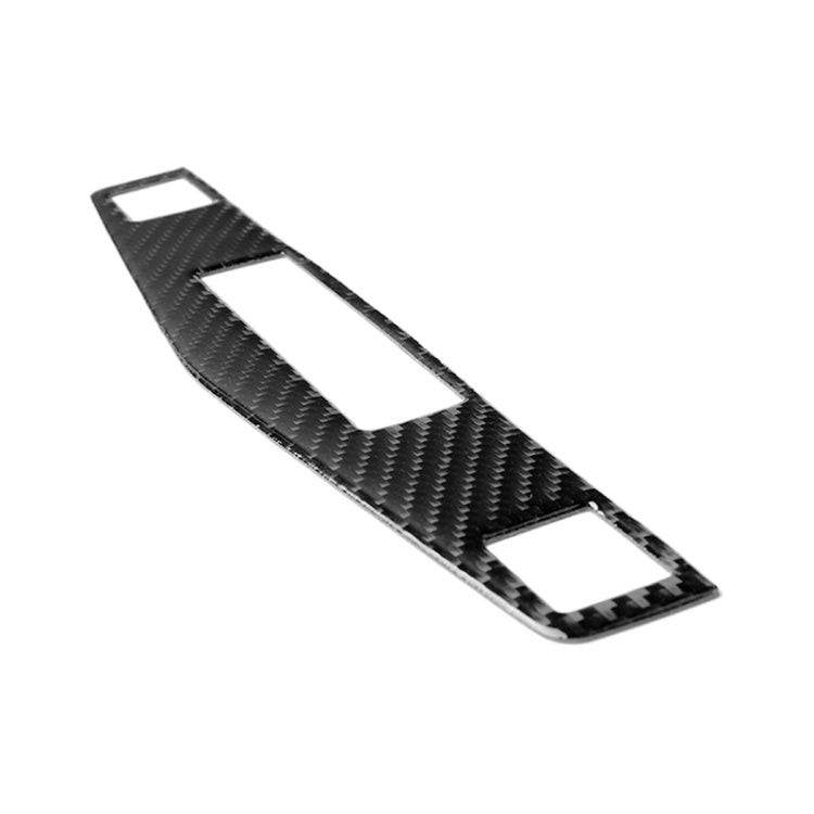 Car Carbon Fiber Center Console Panel Decorative Sticker for Mercedes-Benz W204 C Class 2007-2010, Center Console (B)
