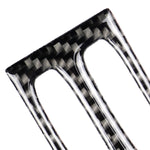 Car Carbon Fiber Intermediate Air Outlet Panel Decorative Sticker for Mercedes-Benz W204 2011-2013, Intermediate Air Outlet