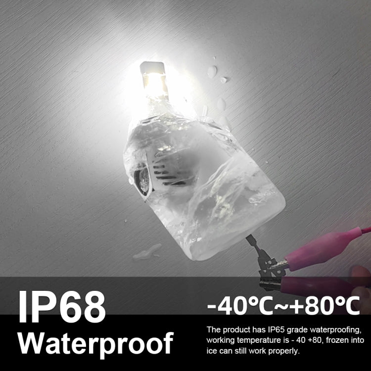 2 PCS M3 H8 / H9 / H11 DC9-32V / 17W / 6500K / 2000LM IP68 Car LED Headlight Lamps, H8 / H9 / H11