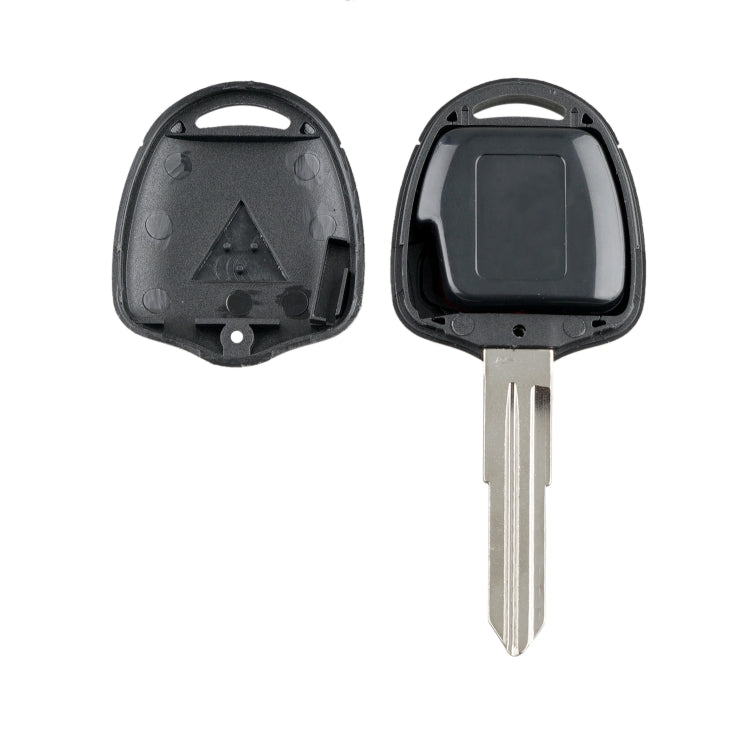 For MITSUBISHI 2 Buttons Intelligent Remote Control Car Key with 46 Chip & Battery & Left Slot, Frequency: 433MHz, For MITSUBISHI(Left)