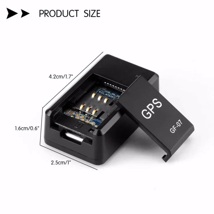 GF07 Mini GPS Tracker Auto 2G GSM GPS-Verfolgung Magnetischer Echtzeit-Auto-Ortungsgerät, GF07