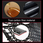 Car Carbon Fiber Air Conditioning Panel Decorative Sticker for Volkswagen Touareg, Air Conditioning Panel