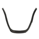 Car Carbon Fiber Steering Wheel Outer Frame Decorative Sticker for Volkswagen Touareg, Steering Wheel Outer Frame