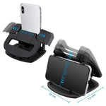 Car Center Console Dashboard Mobile Phone Holder for 3.5-6.5 inches Cellphone, Phone Holder for 3.5-6.5 inches Cellphone