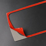 Car Carbon Fiber Air Conditioning Air Outlet Frame Decorative Sticker for Audi A4 B8 2009-2016 / A5 2008-2017 / Q5 2009-2017​, Left Drive, Air Outlet Frame