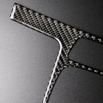 Car Carbon Fiber Gear Position Panel Decorative Sticker for Audi 2010-2018 Q5 / 2009-2016 A4L / 2009-2016 A5, Gear Position (A)