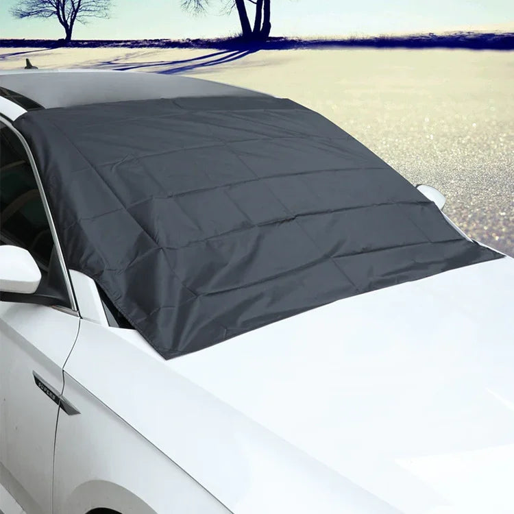 Auto 210D Vinylkleber Oxford-Stoff Magnet Schneeschutz Windschutzscheibe Sonnenblende Frostschutzmittel Isolierung, Größe: 215 cm x 155 cm, Größe: 215 cm x 155 cm