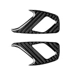 2 PCS Car Carbon Fiber Inner Door Lock Decorative Sticker for Chevrolet Camaro 2017-2019, Inner Door Lock