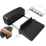 2 PCS Universal Car Wireless Qi Standard Charger PU Leather Wrapped Armrest Box Cushion Car Armrest Box Mat with Storage Box, 2pcs(Beige), 2pcs(Brown), 2pcs(Black Red), 2pcs(Black White), 2pcs(Grey)