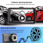 T638 Auto-DVR, versteckter USB-Fahrrekorder, HD-Nachtsicht-Rückfahrvideo-Monitor, T638