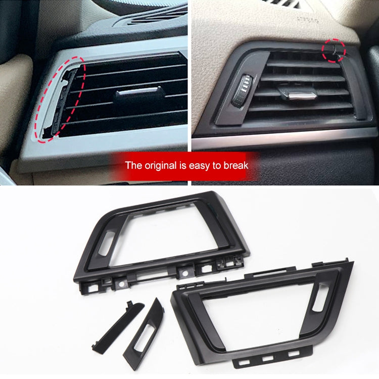 Car Right Side Air Conditioner Vent Panel 64229253217 for BMW 3 Series, Left Driving(Color: Matte), CRP1368A, CRP1368B