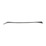 Car Carbon Fiber Right Side of the Dashboard Decorative Sticker for Infiniti Q50 / Q60 2014-2020, Left Drive, Right Side of the Dashboard