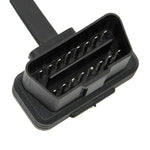 16-poliges OBD-Diagnosekabel für Fahrzeuge, OBD2-Stecker auf Buchse, Kabellänge: 100 cm