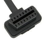 16-poliges OBD-Diagnosekabel für Fahrzeuge, OBD2-Stecker auf Buchse, Kabellänge: 100 cm
