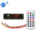 Auto 5V Farbbildschirm Audio MP3-Player Decoderplatine FM Radio SD-Karte USB, mit Bluetooth-Funktion & Fernbedienung, 5V