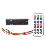 Auto 5V Farbbildschirm Audio MP3-Player Decoderplatine FM Radio SD-Karte USB, mit Bluetooth-Funktion & Fernbedienung, 5V