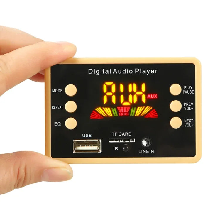 Auto 5V Farbbildschirm Audio MP3 Player Decoder Board FM Radio TF Card USB, mit Bluetooth-Funktion & Fernbedienung, 5V