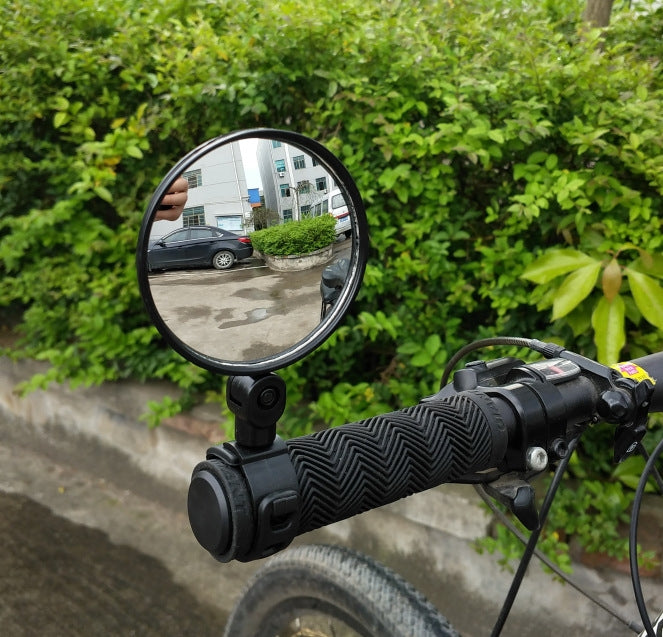 Universeller 360° drehbarer verstellbarer Fahrrad-Rückspiegel Lenker Weitwinkelkonvexspiegel, Rückspiegel