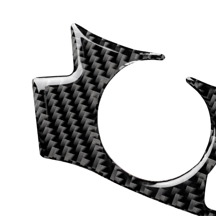 4 in 1 Car Carbon Fiber Steering Wheel Button Decorative Sticker for Lexus IS250 NX200 200t 300h, Left and Right Drive Universal, For Lexus IS250 NX200 200t 300h(A)