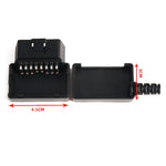 16PIN Car OBD 2 Male Connector OBD Plug + Case + SR, Male