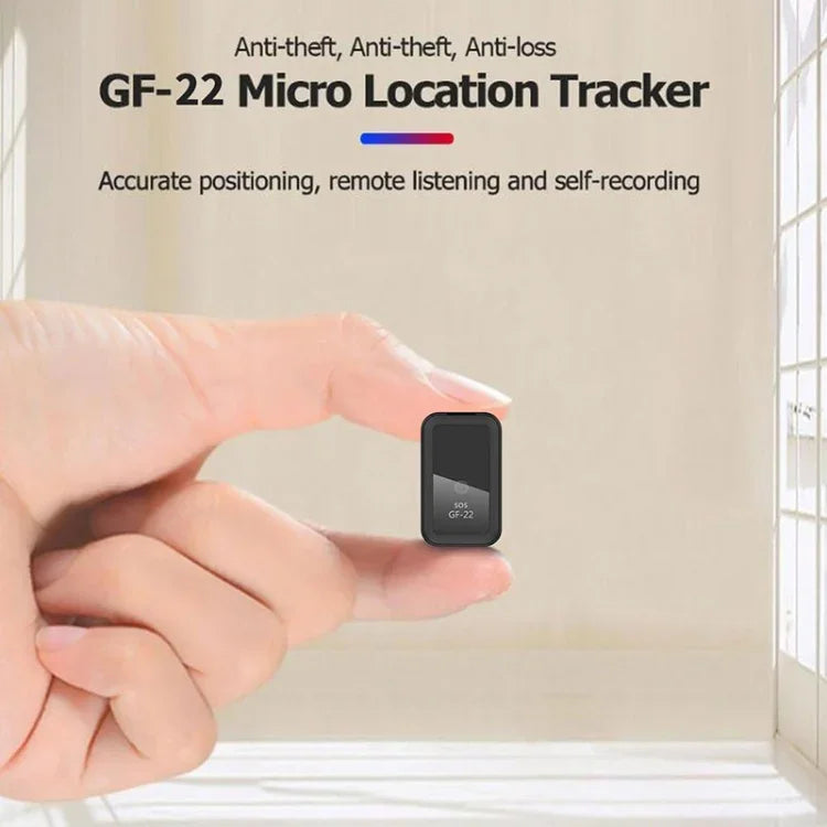 GF22 Auto GPS-Tracking-Diebstahlschutzgerät, magnetische Positionierung, Adsorption, Anti-Verlust-Gerät, Sprachsteuerung, aufnehmbar, GF22
