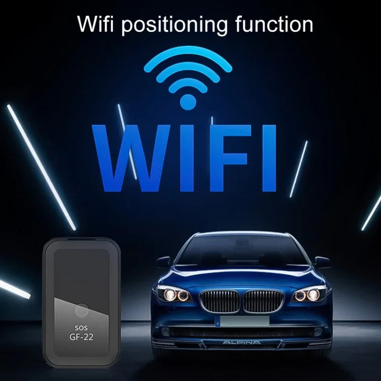 GF22 Auto GPS-Tracking-Diebstahlschutzgerät, magnetische Positionierung, Adsorption, Anti-Verlust-Gerät, Sprachsteuerung, aufnehmbar, GF22