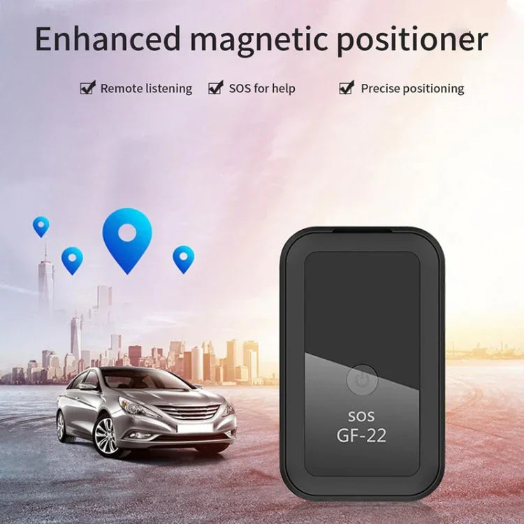 GF22 Auto GPS-Tracking-Diebstahlschutzgerät, magnetische Positionierung, Adsorption, Anti-Verlust-Gerät, Sprachsteuerung, aufnehmbar, GF22