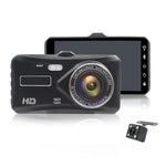 X97 4 Zoll Vorder- und Rückseiten-Dual-Aufnahme HD 1080P Nachtsicht-Fahrrekorder, unterstützt Loop-Aufnahme/Parküberwachung, X97
