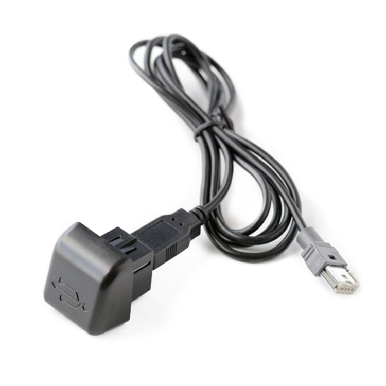 Car RD45 / RD43 USB Audio Adapter Cable for Citroen C2/C4 / Peugeot 207/307, For Citroen C2/C4 / Peugeot 207/307