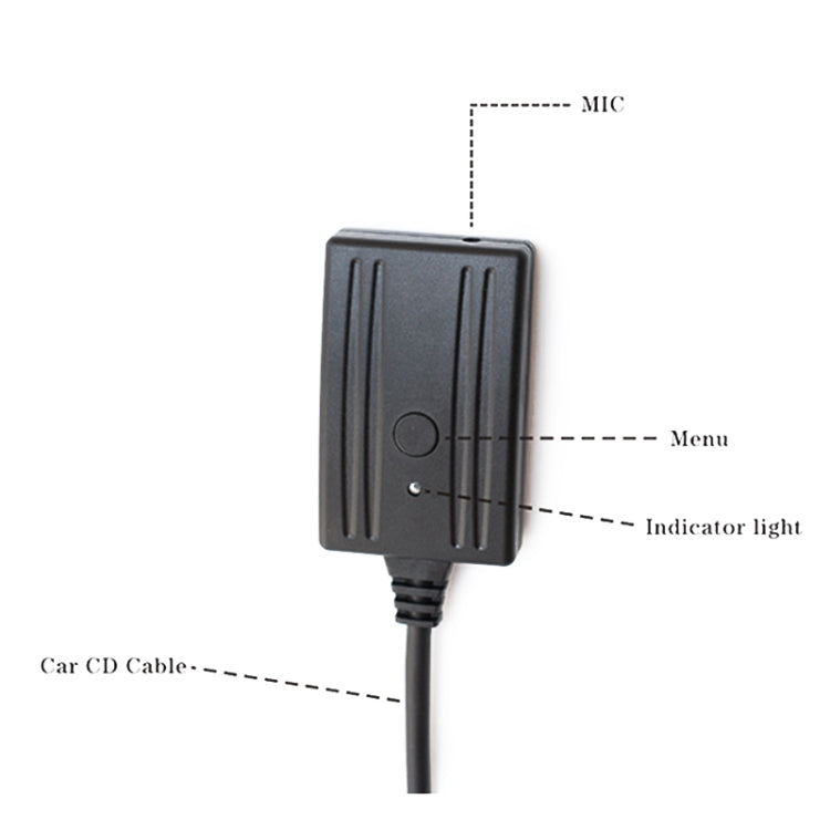 Car Bluetooth Audio Receiver + MIC for Ford Fiesta / Focus / Mondeo, For Ford Fiesta / Mondeo
