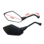 ZF001-185B Paar Rückspiegel, reflektierende Spiegel für Quads und ATVs, ZF001-185B