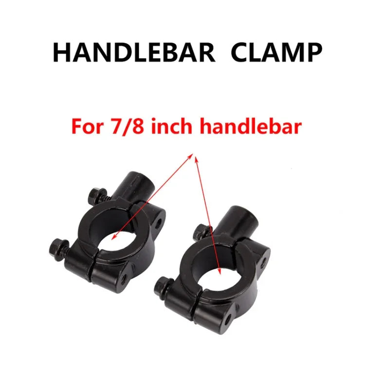 ZF001-185B Paar Rückspiegel, reflektierende Spiegel für Quads und ATVs, ZF001-185B