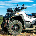 ZF001-185B Paar Rückspiegel, reflektierende Spiegel für Quads und ATVs, ZF001-185B