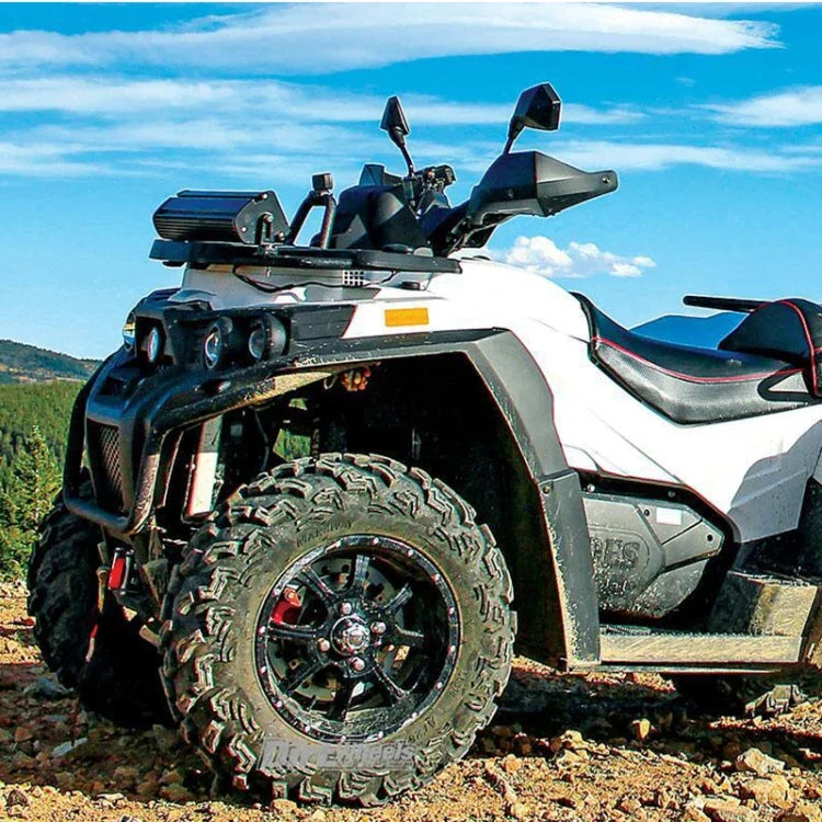 ZF001-185B Paar Rückspiegel, reflektierende Spiegel für Quads und ATVs, ZF001-185B