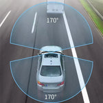 Z30 WiFi Dual-Lens HD 2160P Nachtsicht ohne Licht 360-Grad Panorama-Fahrtenschreiber, GPS-Version, Z30 GPS-Version