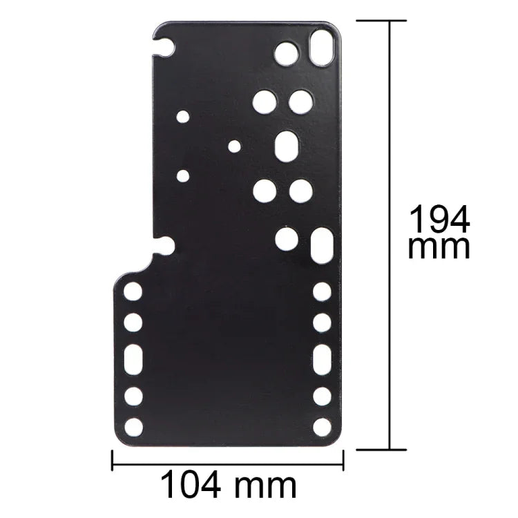 Modifizierte analoge lineare 14-Bit-USB-Handbremse für Rennspiele-PCs mit Driftfunktion für Windows-Systeme, inklusive Trägerplatte