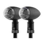 2 PCS KC805 Motorcycle Retro Metal Turn Signal Light