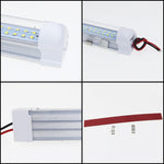 2 PCS ZS-3332 12-85V High Bright 72LEDs RV Dome Light Cabin Light Bar, ZS-3332