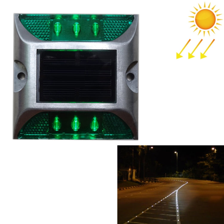Solar-Quadrat-Straßenbolzenleuchte, Fahrzeugführungslampe, Straßenverzögerungsleuchte, dauerhaft helle Version