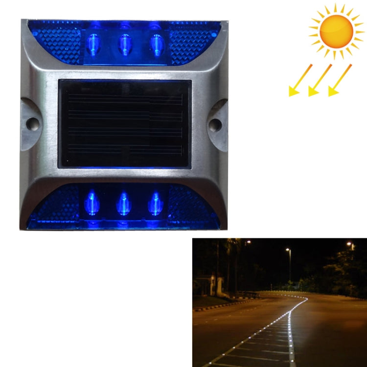 Solar-Quadrat-Straßenbolzenleuchte, Fahrzeugführungslampe, Straßenverzögerungsleuchte, dauerhaft helle Version