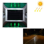 Solar Quadrate Straßenbegrenzungsleuchte Fahrbahnleuchte Straßenverzögerungsleuchte, blinkende helle Version, blinkende helle Version
