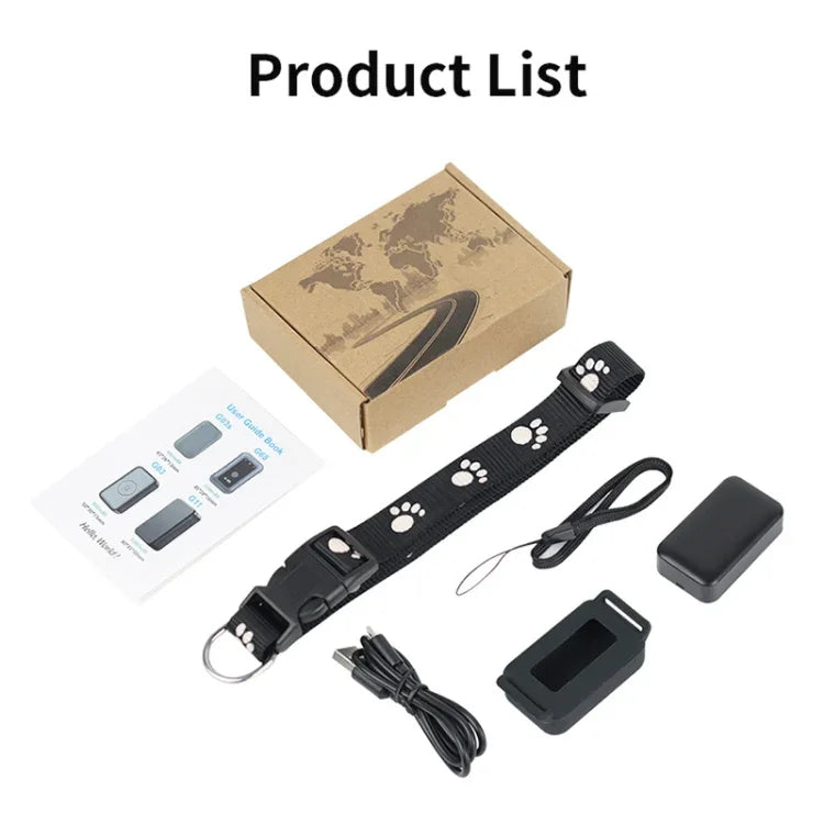 P03 2G Wasserdichter Haustier-GPS-Tracker GPS+AGPS+WiFi+LBS-Locator, P03